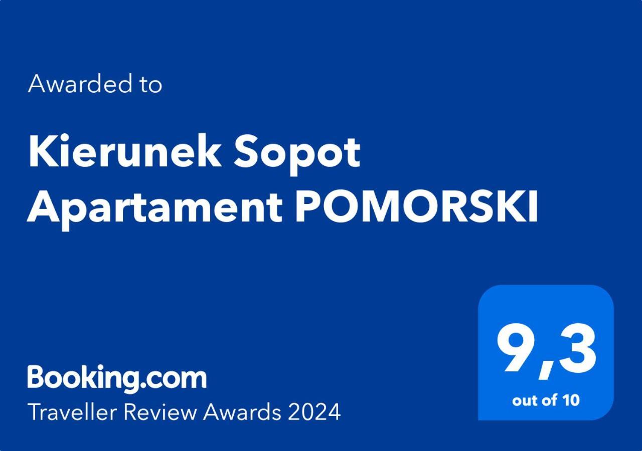 Kierunek Sopot Apartament Pomorski Екстер'єр фото